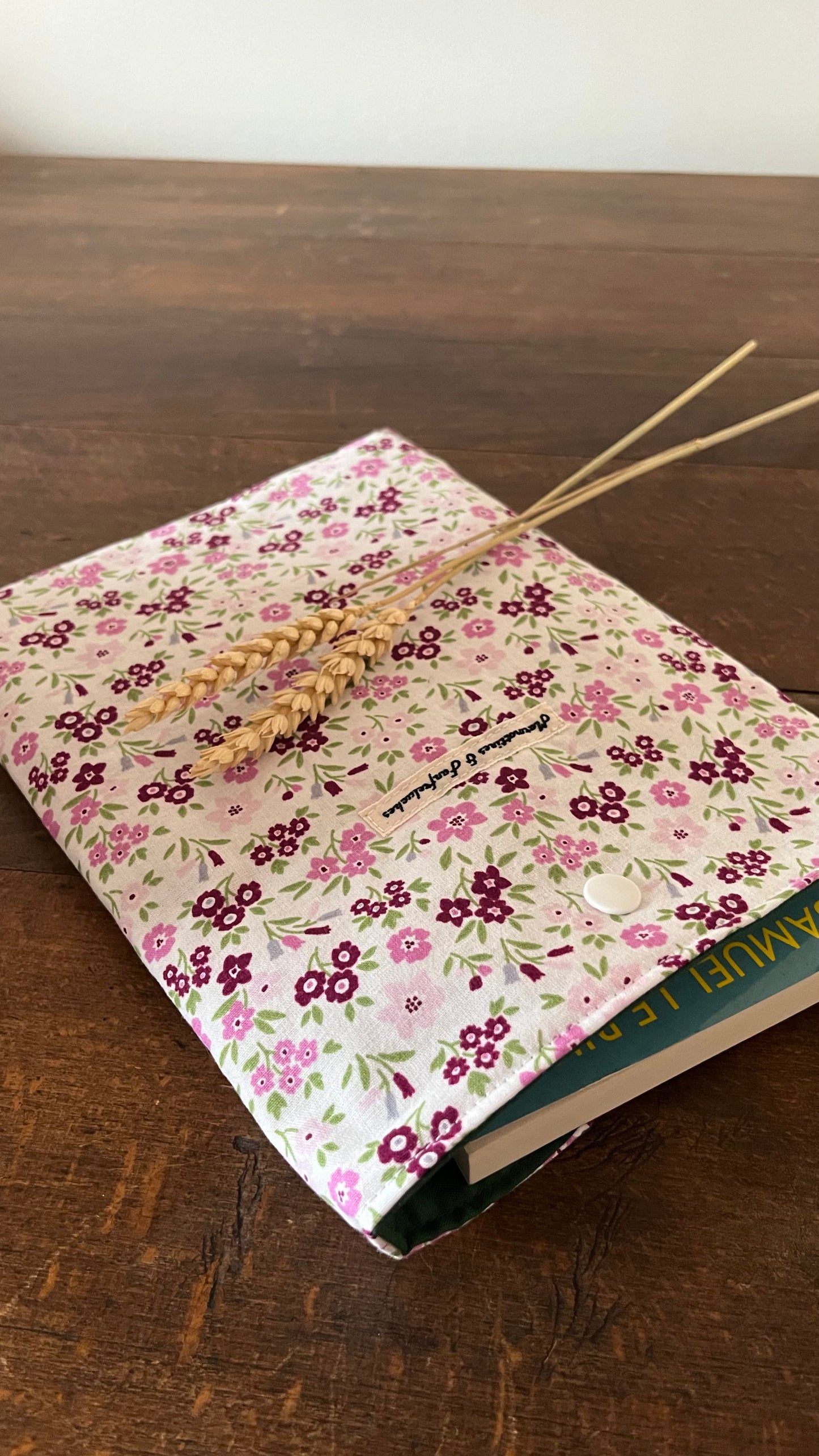 Pochette Livre de poche tissu