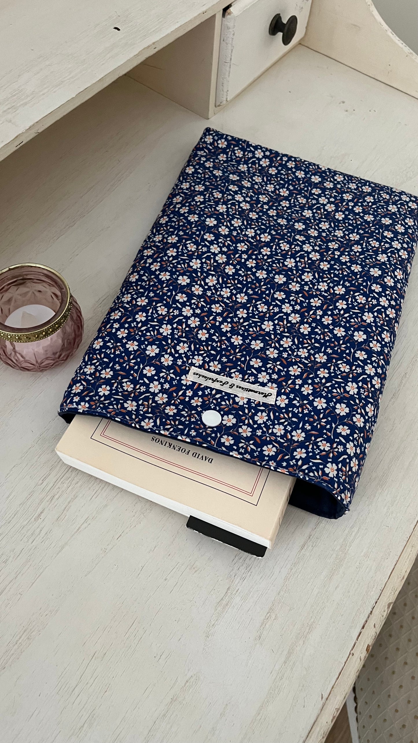 Pochette Livre tissu broché/liseuse 🇫🇷