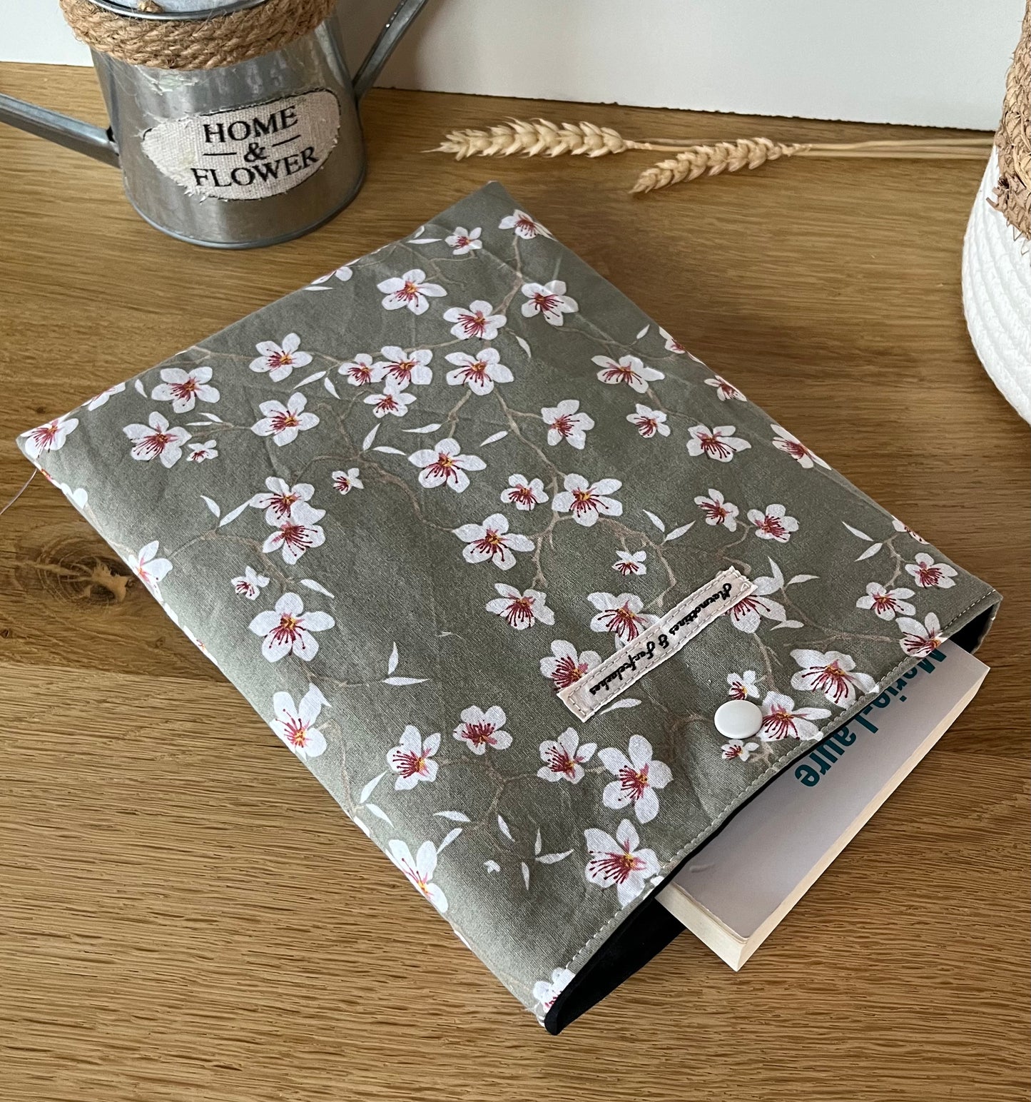 Pochette Livre de poche tissu