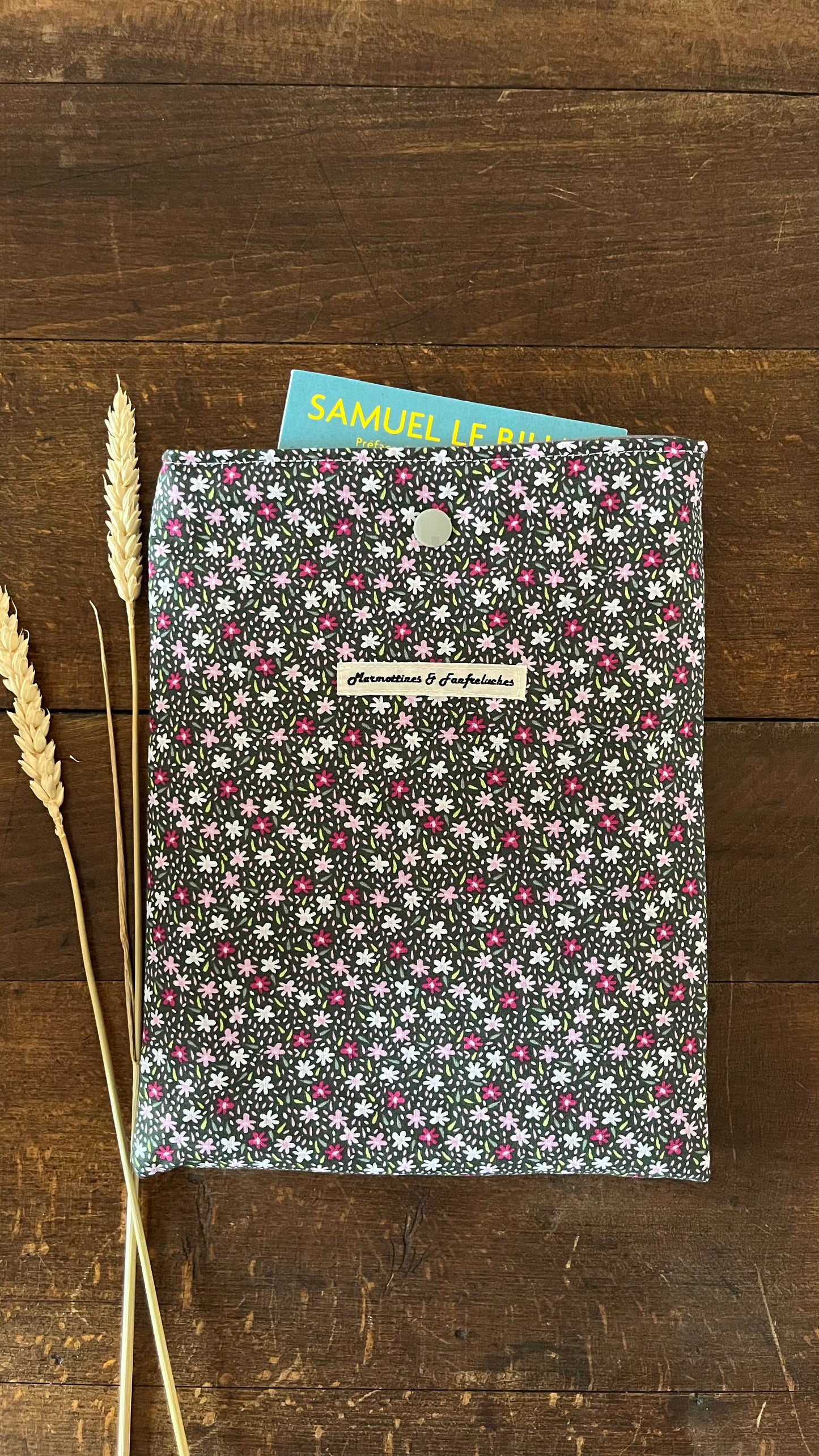 Pochette Livre de poche tissu