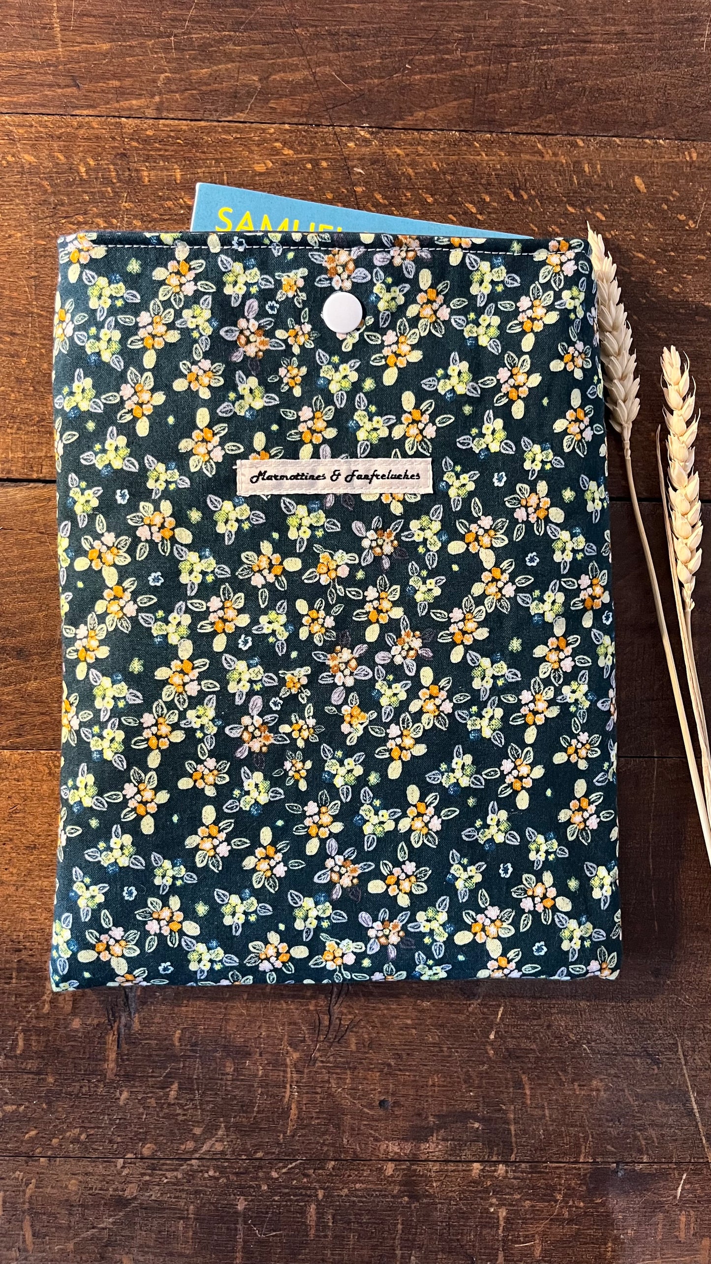 Pochette Livre de poche tissu