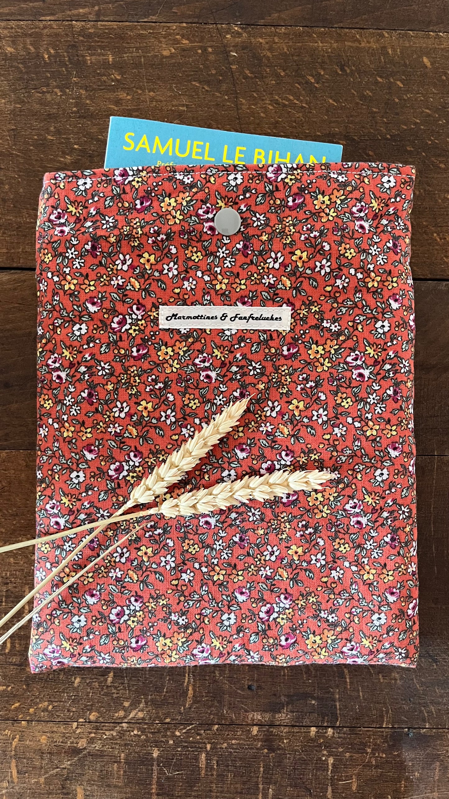 Pochette Livre de poche tissu