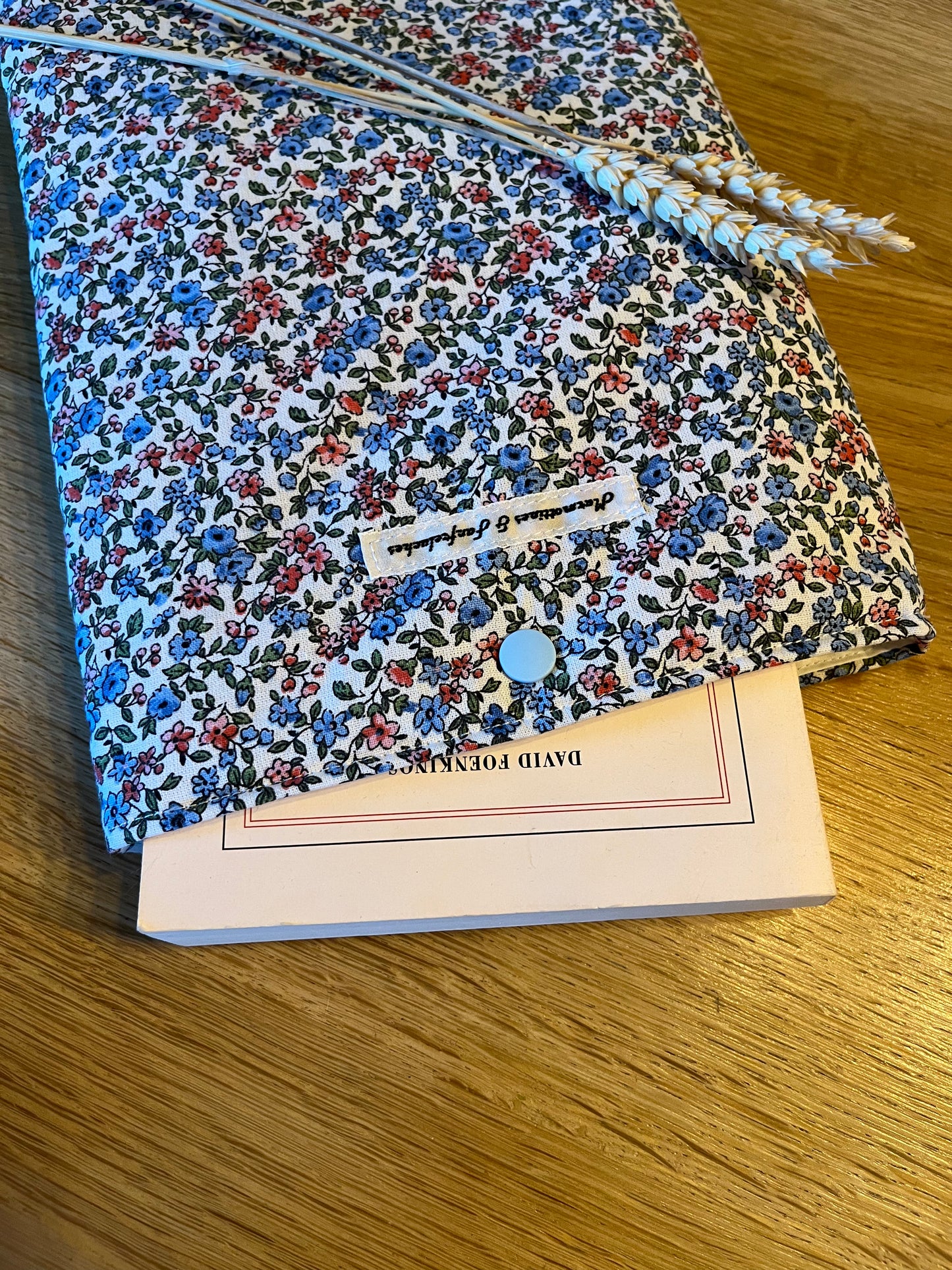 Pochette Livre tissu broché/liseuse 🇫🇷