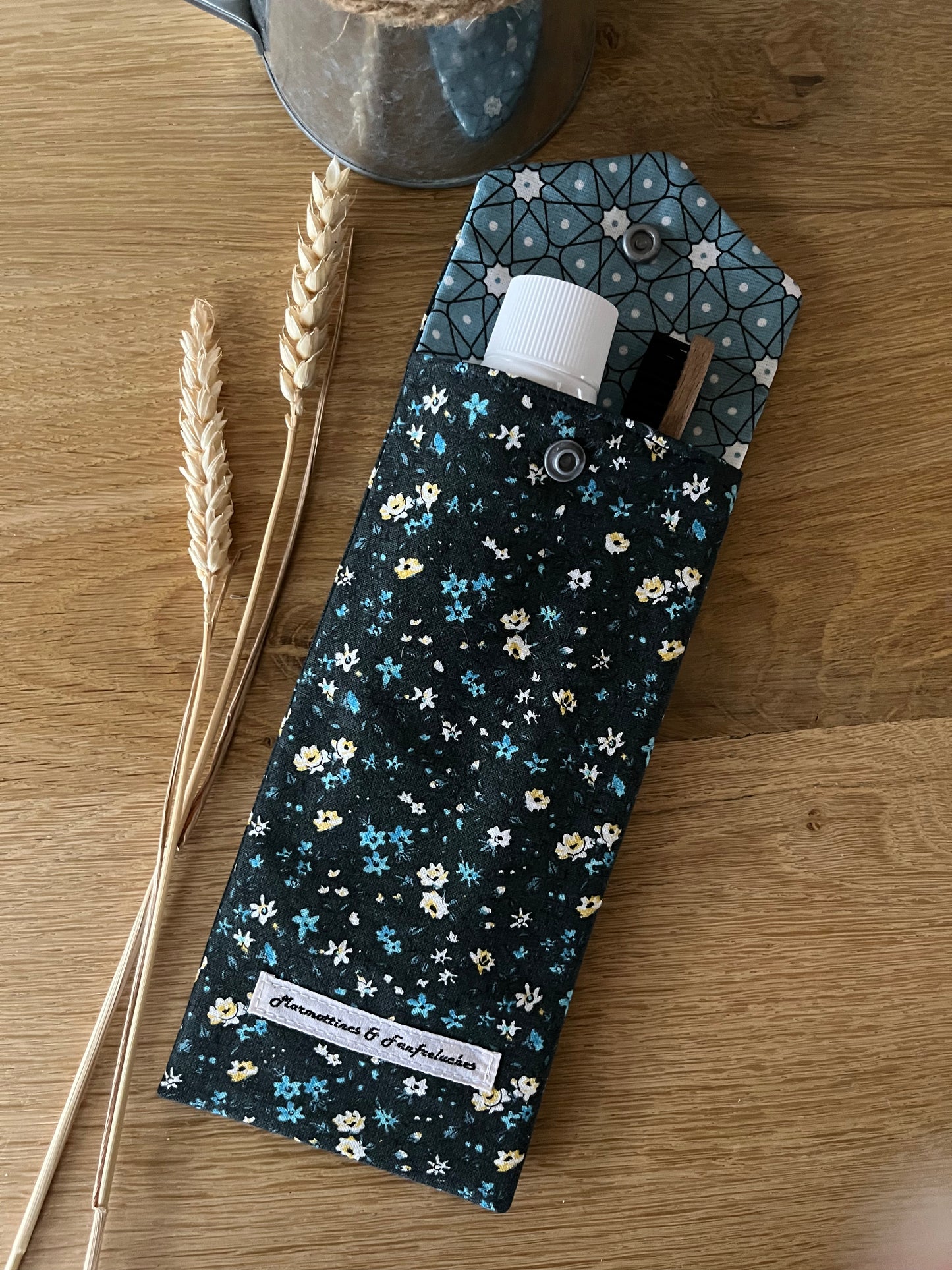 Pochette à brosse à dents fait main