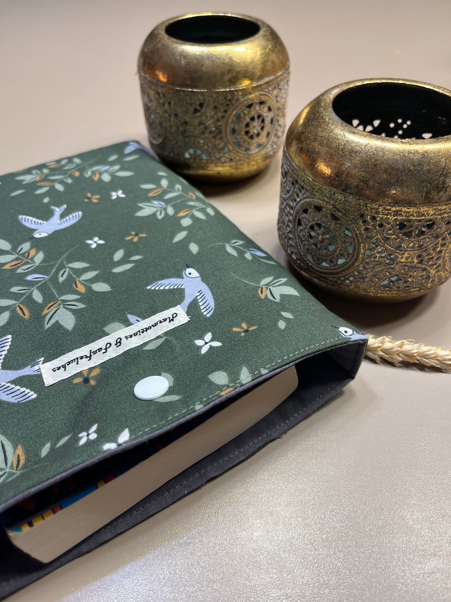 Pochette Livre de poche tissu
