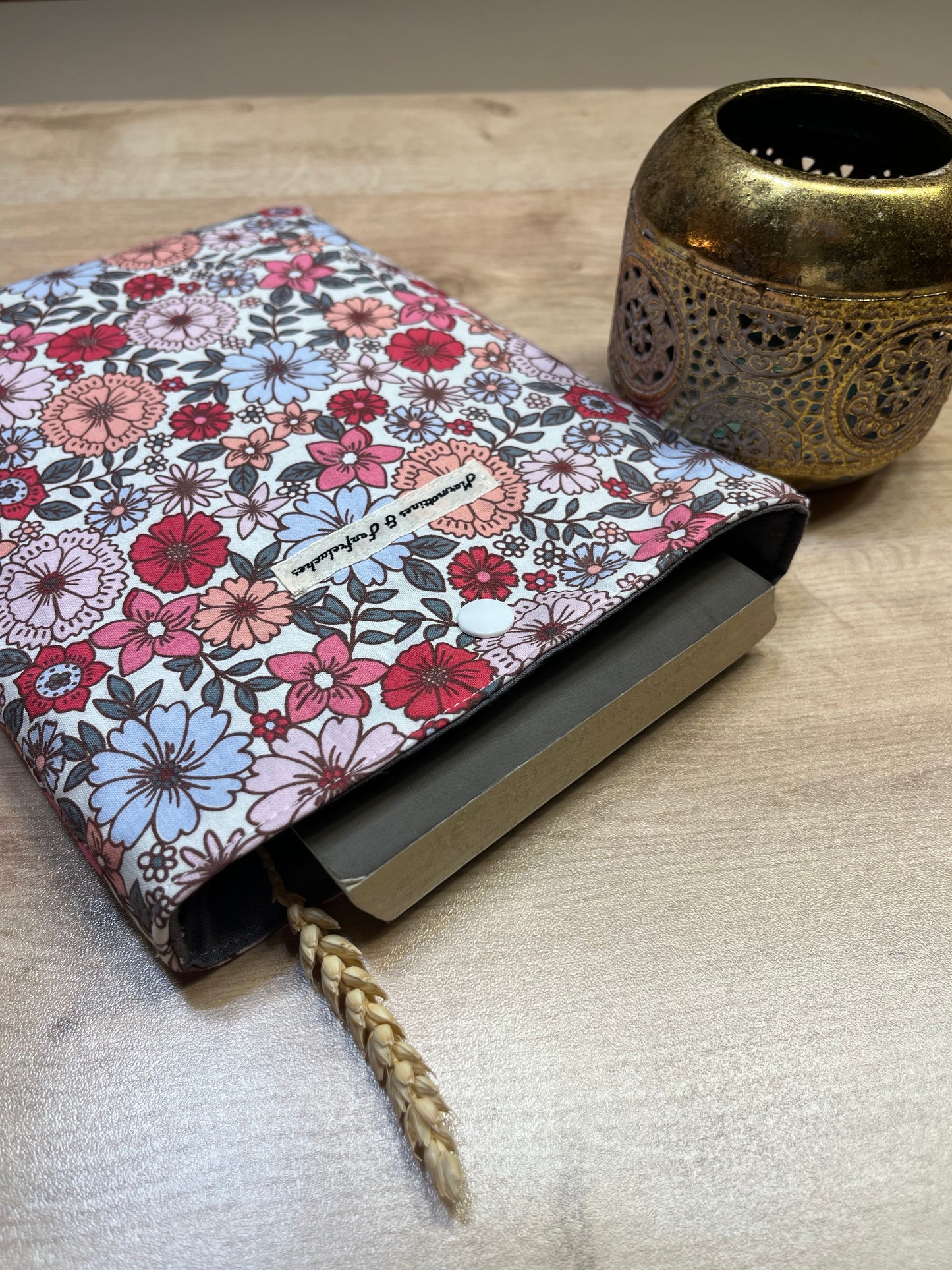 Pochette Livre de poche tissu