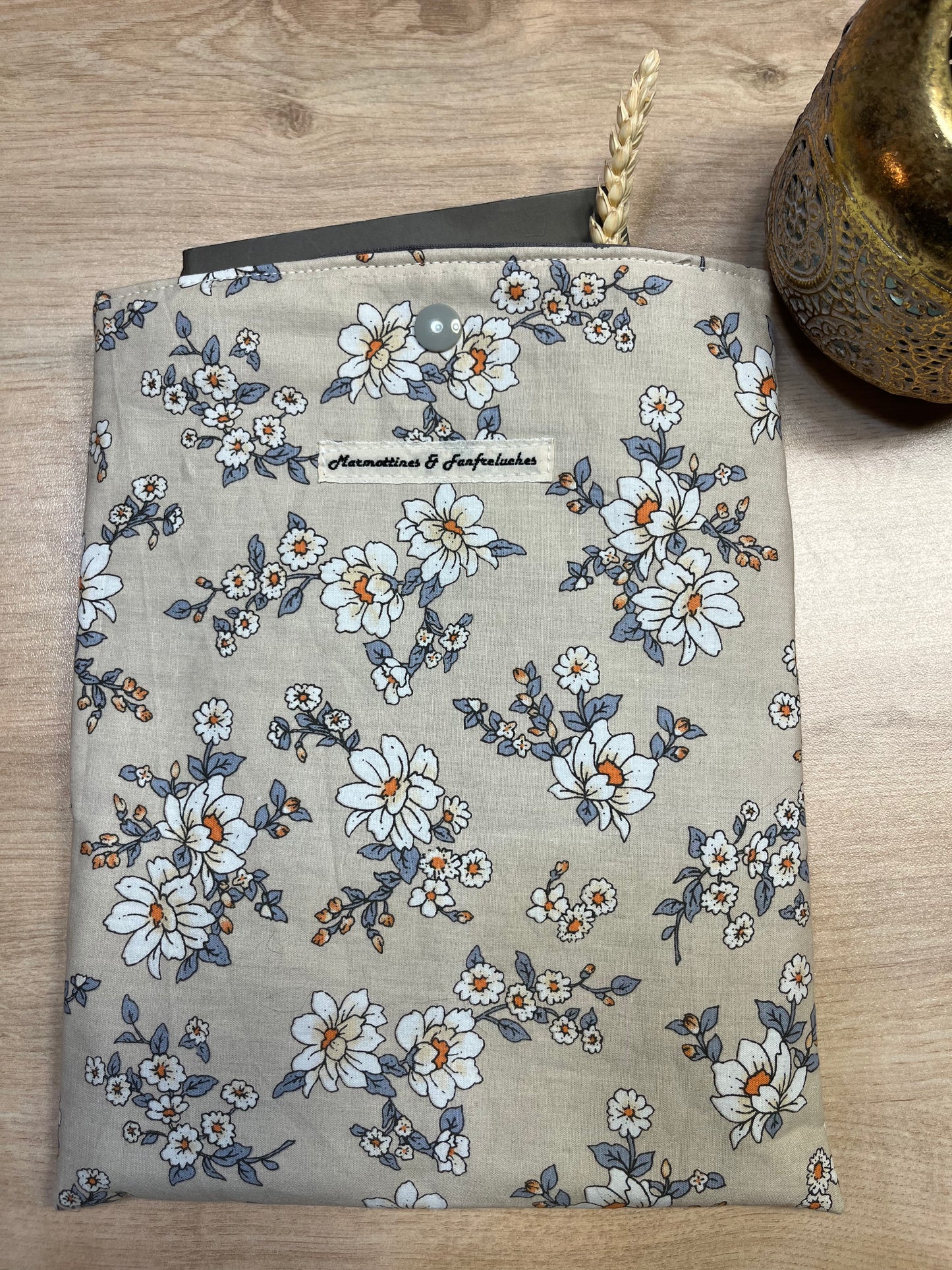 Pochette Livre de poche tissu