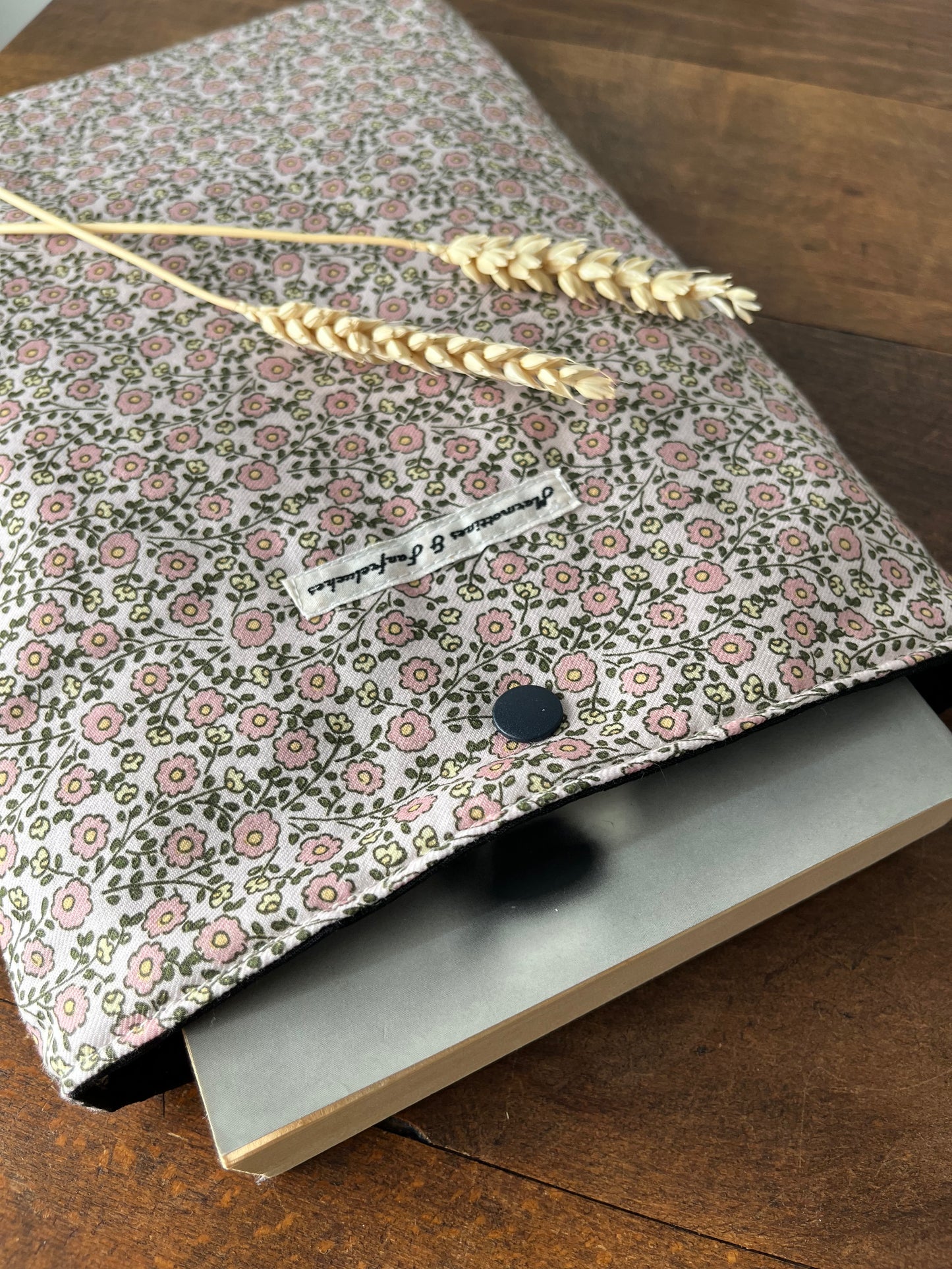 Pochette Livre tissu broché/liseuse 🇫🇷