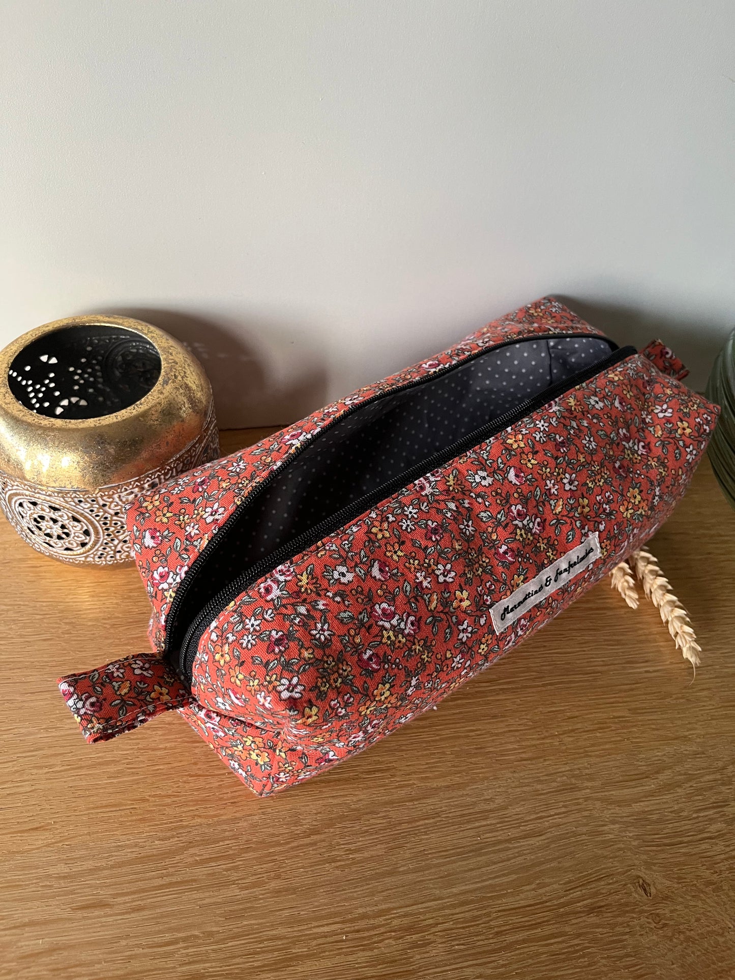 Grande trousse de toilette made in France