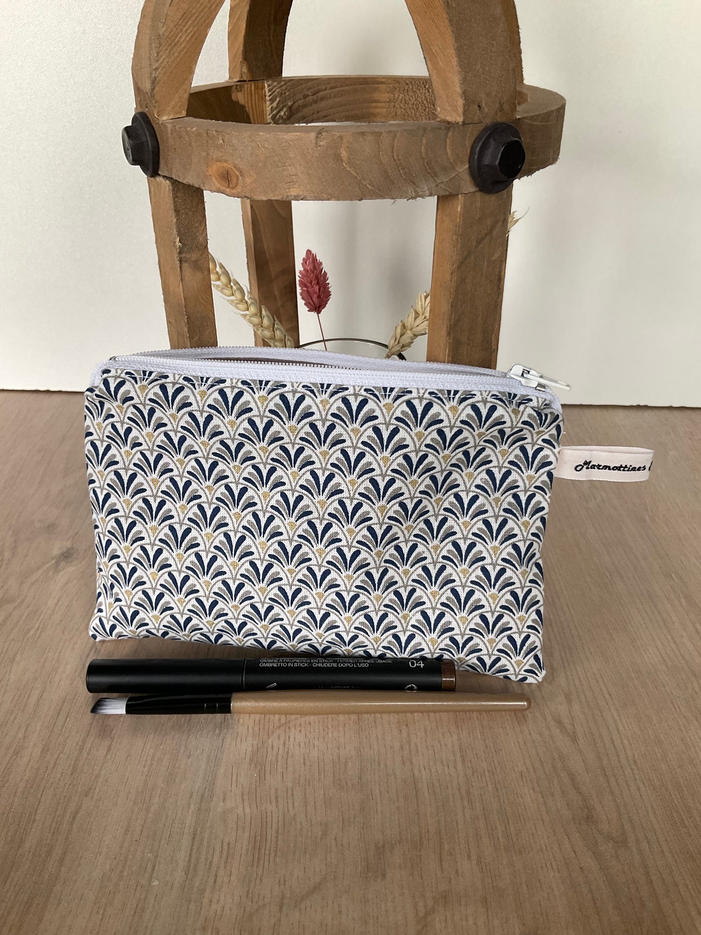 Pochette zippée made in France