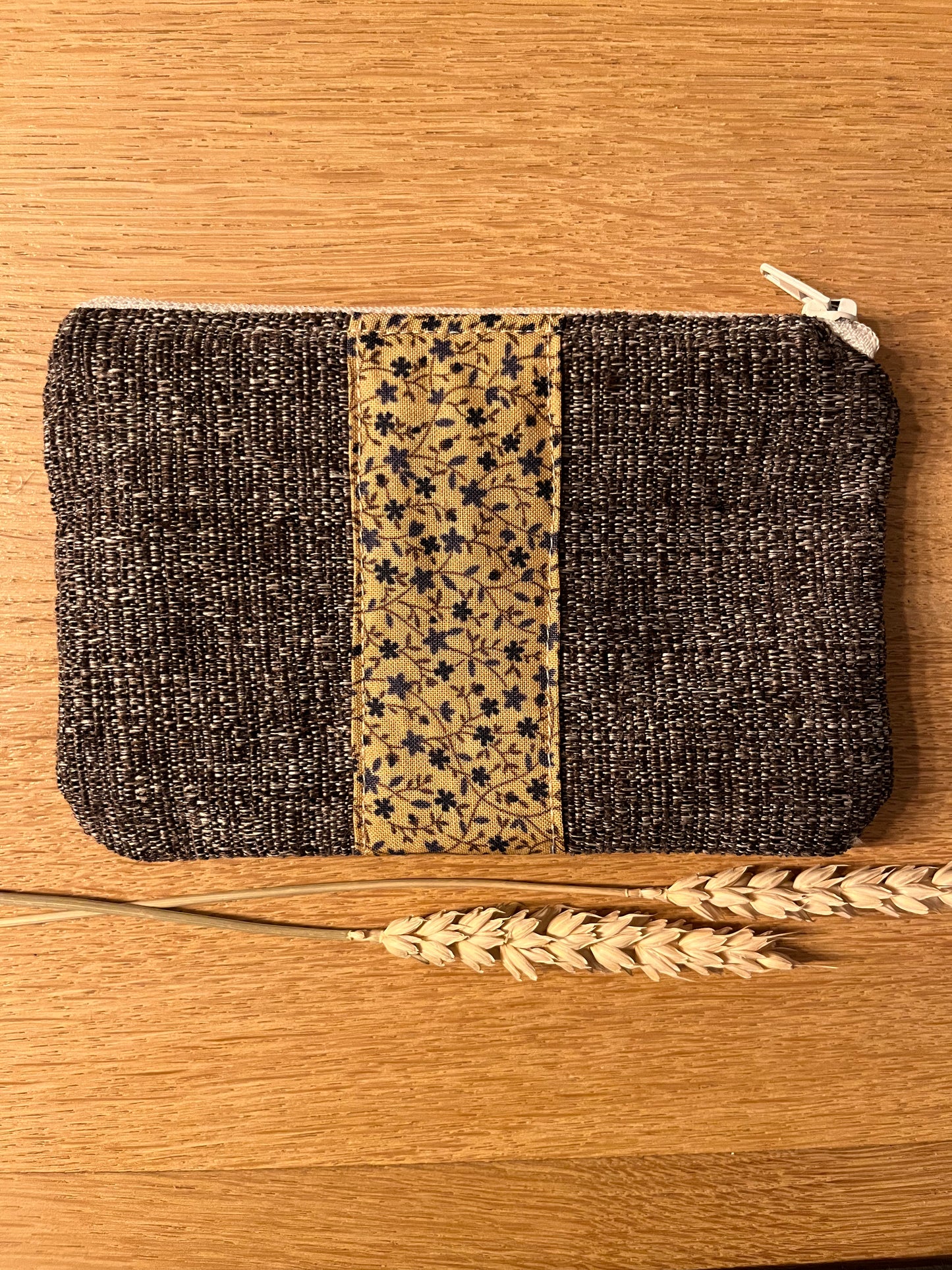 porte monnaie en tissu et doublé