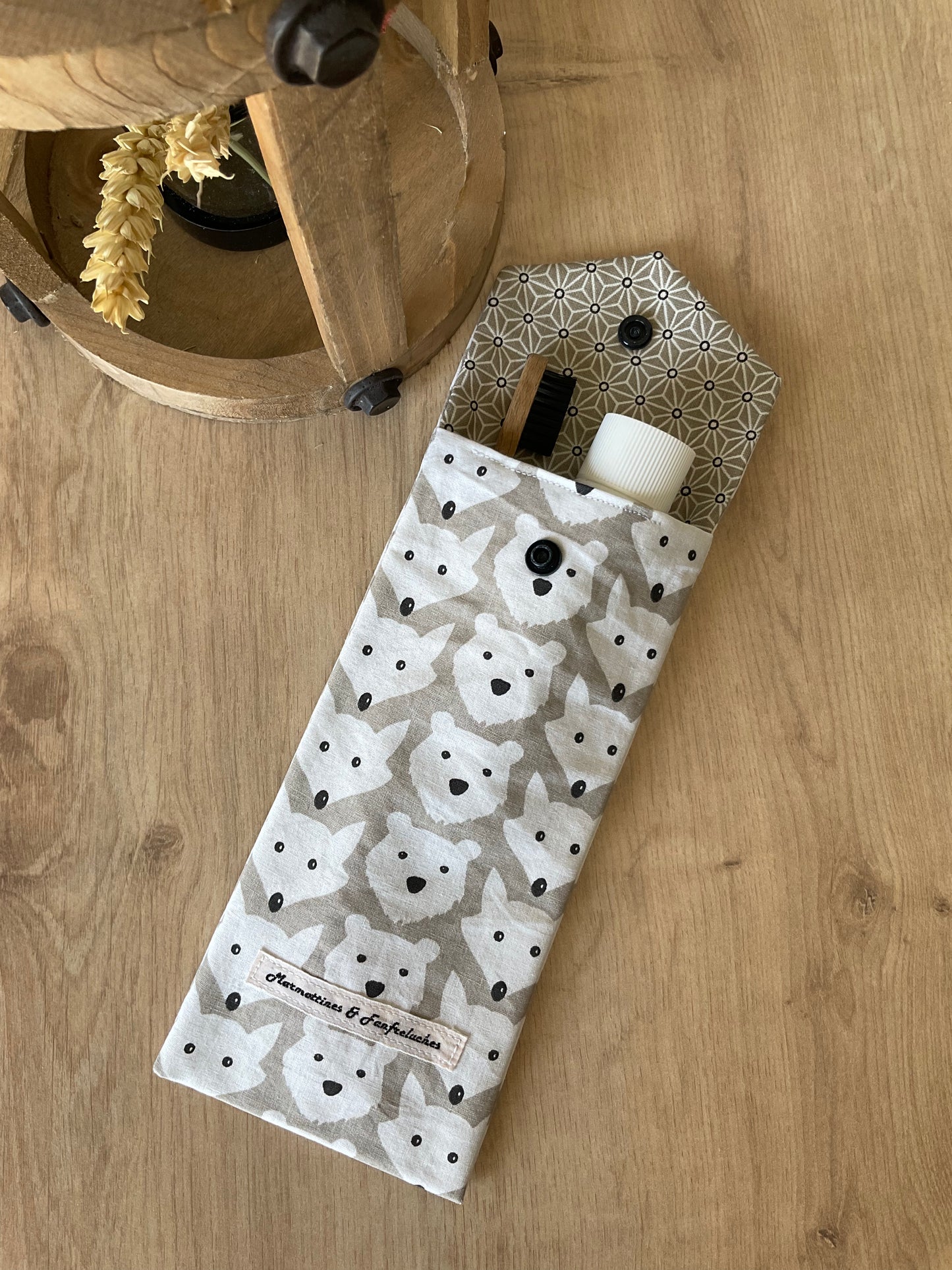 Etui imperméable brosse à dents