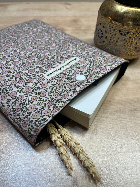 Pochette Livre de poche tissu made in France